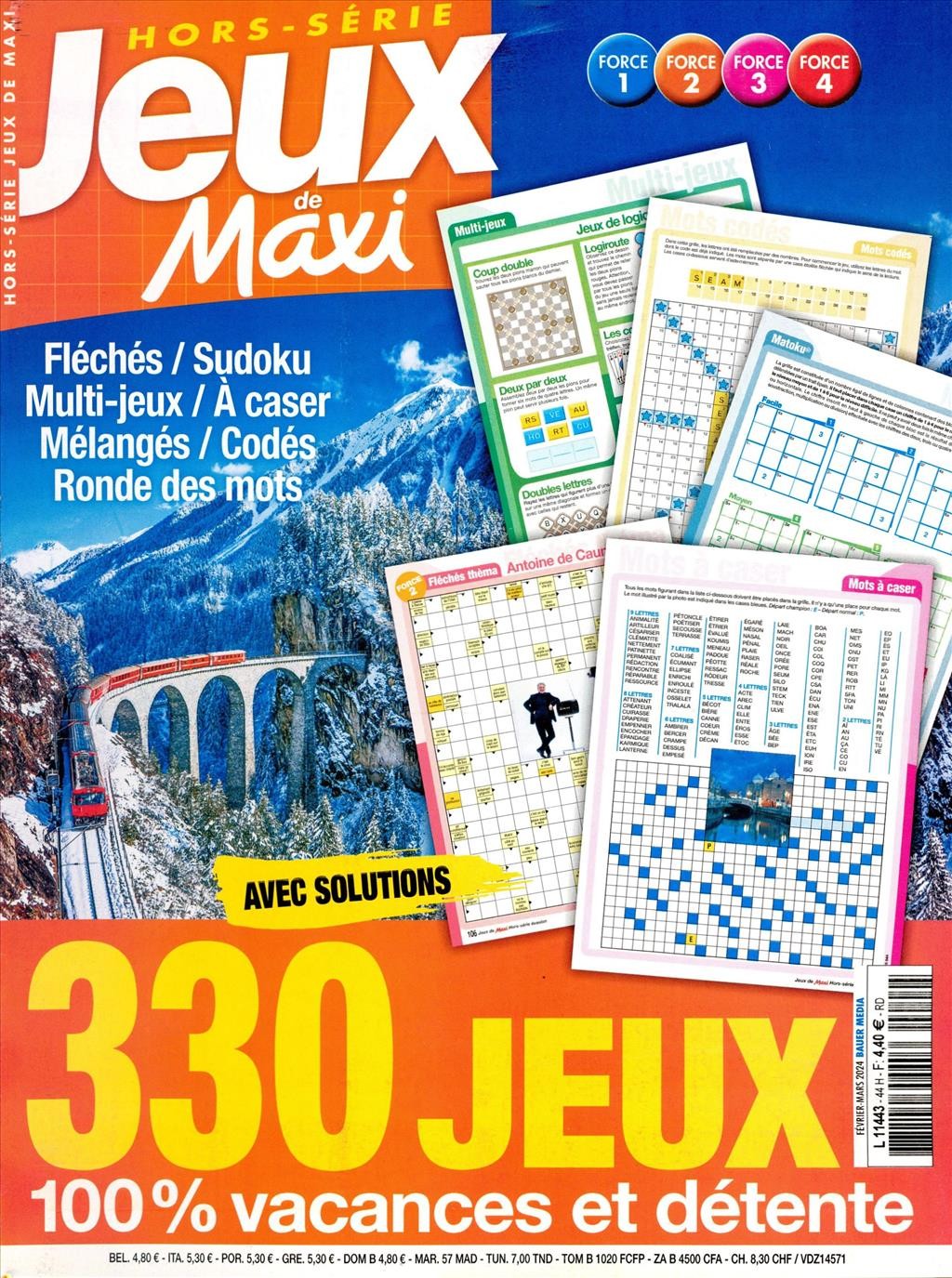 JEUX DE MAXI HS EVASION